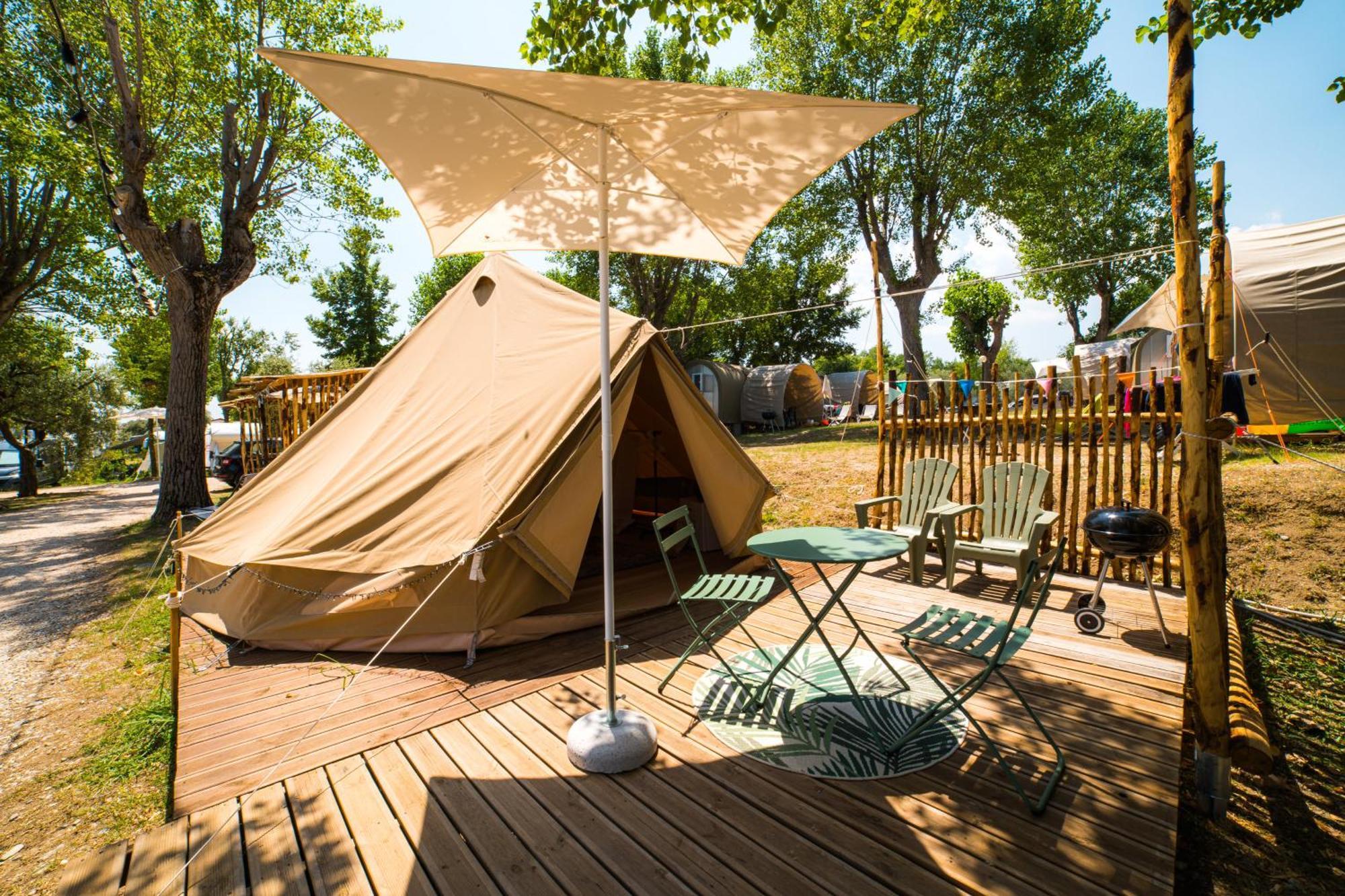 Sivinos Camping Boutique 마네르바 델 가르다 객실 사진